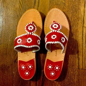 Jack Rogers red 1960